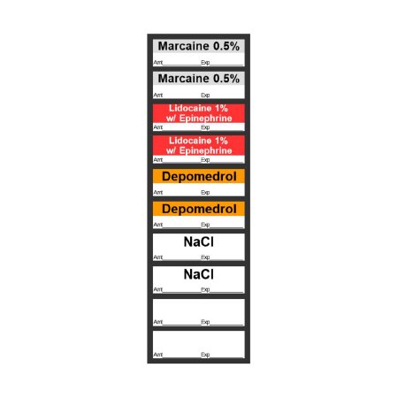 Picture of Drug Label UAL™ Anesthesia Label PCV139AZCNS1-DTR