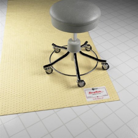 Picture of Absorbent Floor Mat SurgiSafe® Specialty 36 X 40 Inch Yellow83610-2