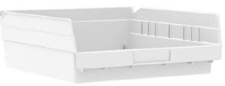 Picture of Shelf Bin White Plastic 4 X 11-1/8 X 11-5/8 Inch30170WHITE