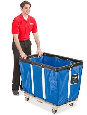 Picture of Basket Truck 600 lbs. Weight Capacity Hardwood 3 Inch CastersH-2446