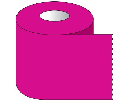Picture of Blank Label Tape Shamrock Multipurpose Label Magenta Tape 1 X 500 InchST-10-20
