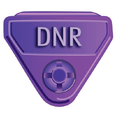 Picture of Identification Wristband IN-A_SANP® Alert Band Permanent Snap DNRWBCLASP-DN8