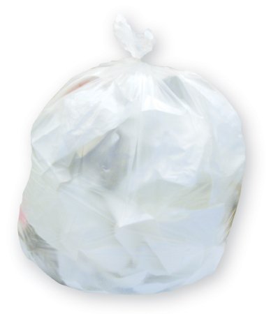 Picture of Trash Bag Heritage 55 gal. Natural HDPE 17 Mic. 36 X 60 Inch Star Seal Bottom Flat PackZ7260XN
