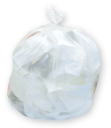 Picture of Trash Bag Heritage 55 gal. Natural HDPE 17 Mic. 36 X 60 Inch Star Seal Bottom Flat PackZ7260XN