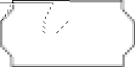 Picture of Blank Label TXII® Multipurpose Label White Paper 1/2 X 1 InchTX-B