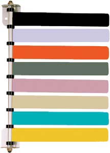 Picture of Exam Room Signal Flag Wall Mount 5 Flag 8 Inch291715