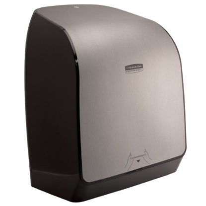 Picture of Paper Towel Dispenser K-C PROFESSIONAL MOD Faux Stainless Plastic Touch Free Wall Mount29739