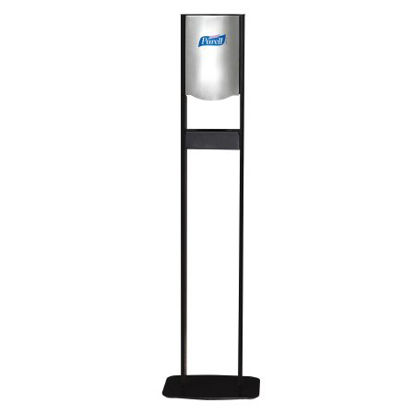 Picture of Hand Hygiene Dispenser Purell® ELITE™ LTX™ Black / Silver Aluminum / Polypropylene Touch Free 1200 mL Freestanding2456-DS