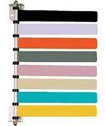 Picture of Exam Room Signal Flag Wall Mount 3 Flag 4 Inch291733