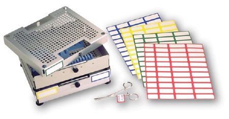 Picture of Blank Label Tape Write-On™ Instructional Label Blue Vinyl 8-1/2 X 11 Inch161002EEA