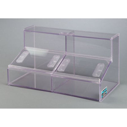 Picture of BIN, STORAGE BEANCHTOP PETG 7"X7"X7" D/SDOUBBIN77