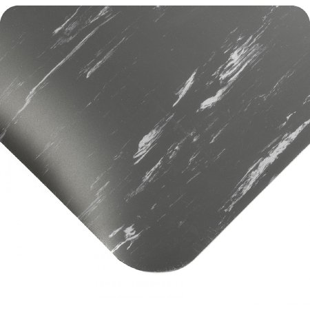 Picture of Anti-Fatigue Floor Mat UltraSoft Tile-Top™ AM SpongeCote® 3 X 10 Foot Gray PVC / Anti-Microbial Nitrile Infused Sponge19151179