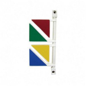 Picture of Exam Room Signal Flag Wall Mount 2 FlagDRSP024602