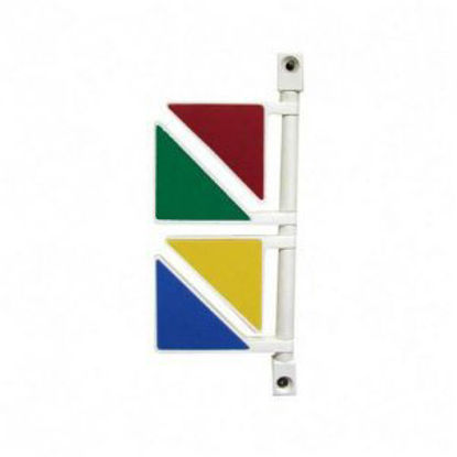Picture of Exam Room Signal Flag Wall Mount 2 FlagDRSP024602