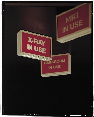 Picture of Door / Wall Sign Caution X-Ray In Use900X