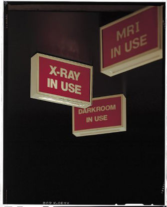 Picture of Door / Wall Sign Caution X-Ray In Use900X