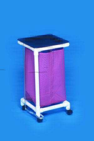 Picture of Single Hamper with Bag Standard 4 Casters 39 gal.VL LH1 FP MESH
