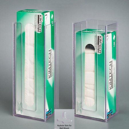 Picture of Wipe Dispenser Clear PETG Manual 1 Box Wall MountLGLAB-W