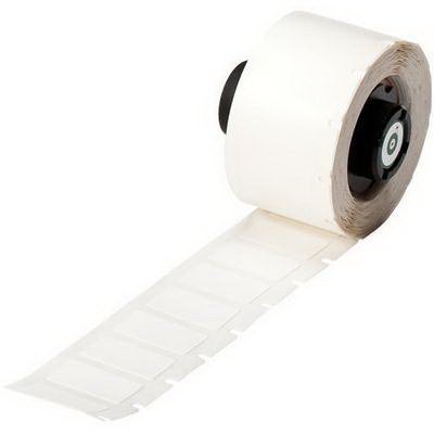 Picture of Pre-Printed Label Brady™BMP®71 Series Printer Label White Vinyl New Lot Record # In Log Before Using Quality Control Label 1 X 2-1/2 Inch80090-168