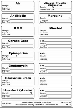 Picture of Label Kit Correct Medication Labeling System™3360