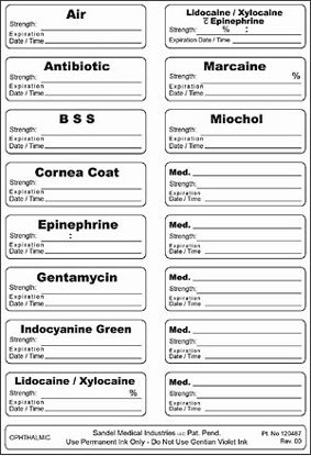 Picture of Label Kit Correct Medication Labeling System™3360