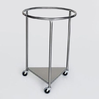 Picture of Hamper Stand Rolling Round Opening Open Top Without LidMCM2000