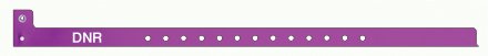 Picture of Identification Wristband Sentry® Superband® Alert Bands® Alert Band Permanent Snap DNR5065-33-PDM