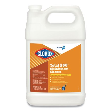 Picture of CloroxPro™Total 360® Surface Disinfectant Cleaner Manual Pour Liquid 1 gal. Jug Unscented NonSterileCLO31650