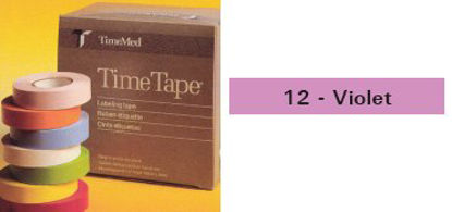 Picture of Blank Label Tape Time® Multipurpose Label Violet Vinyl 3/4 X 500 InchT-534-12