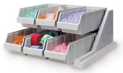 Picture of Storage Bin Unit Gray Polymer 9-1/4 X 17-1/4 X 20.13 Inch2556