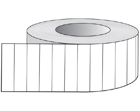 Picture of Pre-Printed Label Shamrock Laboratory Use White Litho Paper RH-NEGATIVE Black Lab / Specimen 15/32 X 15/16 InchSER-16