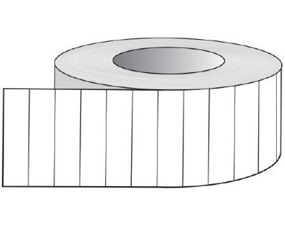 Picture of Pre-Printed Label Shamrock Laboratory Use White Litho Paper RH-NEGATIVE Black Lab / Specimen 15/32 X 15/16 InchSER-16