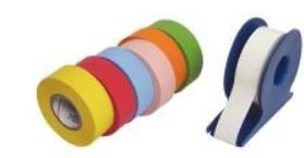 Picture of Blank Label Tape VWR® Multipurpose Label Pink Vinyl 3/4 Inch X 41.7 Foot89098-006