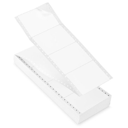 Picture of Blank Label Uline Printer Label White Thermal 2-15/16 X 4 InchS-437