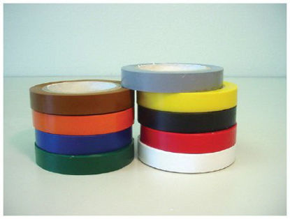 Picture of Blank Label Tape Fisherbrand™ Colored Identification Tape White Paper 3/8 X 16 Inch15-906
