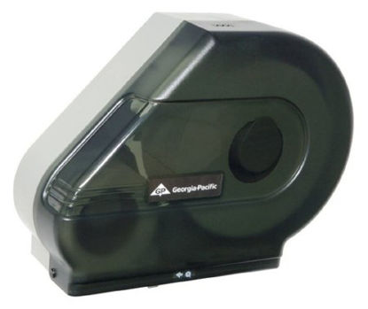 Picture of Toilet Tissue Dispenser Georgia-Pacific® Translucent Smoke Plastic Manual Wall Mount58150