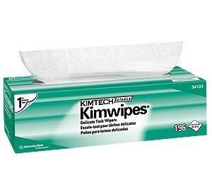 Picture of Delicate Task Wipe Kimtech Science Kimwipes Light Duty White NonSterile 1 Ply Tissue 11-4/5 X 11-4/5 Inch Disposable2219-EF5654A