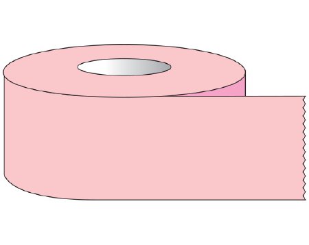 Picture of Blank Label Tape Shamrock Multipurpose Label Pink 1/2 X 500 InchST-12-7