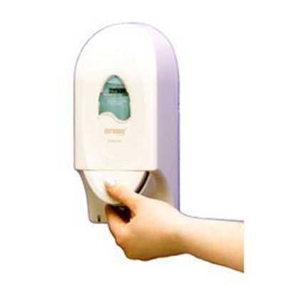 Picture of Hand Hygiene Dispenser Epicare Wave Gray Manual Push92022500