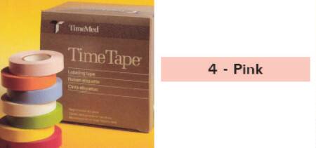 Picture of Blank Label Tape Barkley® Multipurpose Label Pink 1 X 500 InchT-501-4