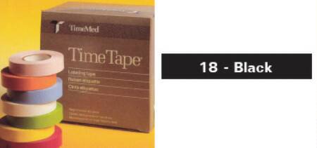 Picture of Blank Label Tape Time® Multipurpose Label Black Vinyl 1/2 X 500 InchT-512-18