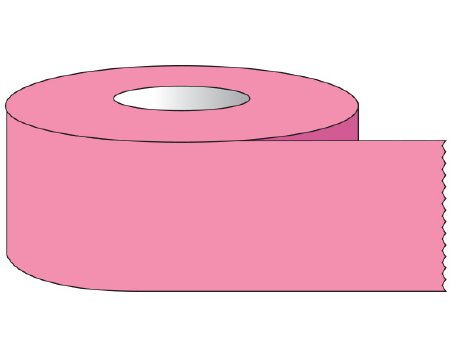 Picture of Blank Label Tape Shamrock Multipurpose Label Pink Tape 1/2 X 500 InchST-12-11