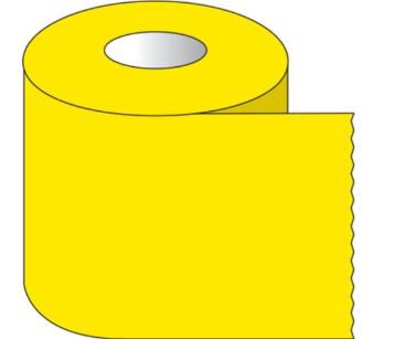 Picture of Blank Label Tape Multipurpose Label Yellow 1 X 500 Inch50998727