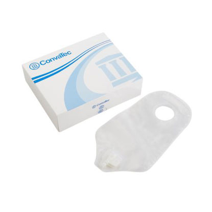 Picture of Urostomy Pouch Sur-Fit Natura® Two-Piece System 10 Inch Length Drainable401544