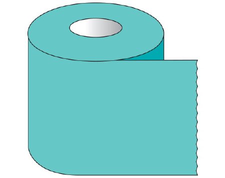 Picture of Blank Label Tape Shamrock Multipurpose Label Aqua Tape 1 X 500 InchST-10-16