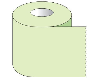 Picture of Blank Label Tape Shamrock Multipurpose Label Lime Green Tape 1 X 500 InchST-10-15