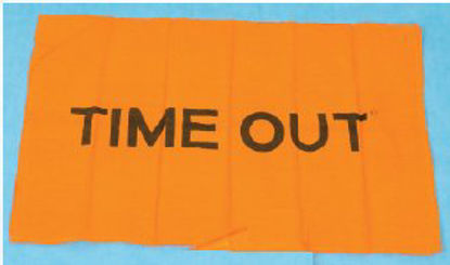 Picture of Bed / Table Sign Instructional Sign Time Out Beacon® Time Out811-NS
