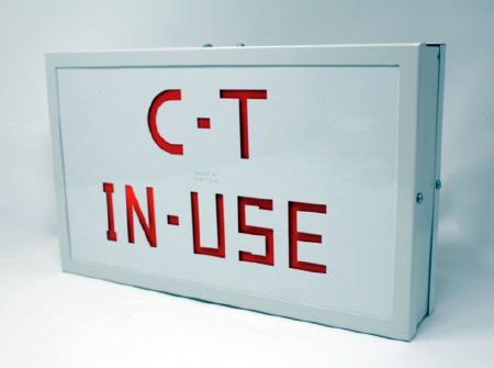 Picture of Door Sign Caution CT In Use19110-CT