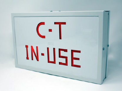 Picture of Door Sign Caution CT In Use19110-CT