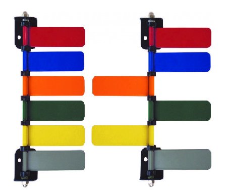 Picture of Exam Room Signal Flag Wall Mount 1 Flag 8 Inch291725-GRN